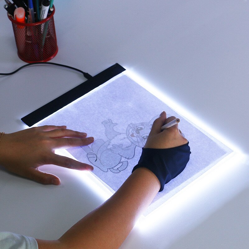 A4 LED Drawing Tablet Painting Tracing Board Art craft Stencil Copy Pad Panel