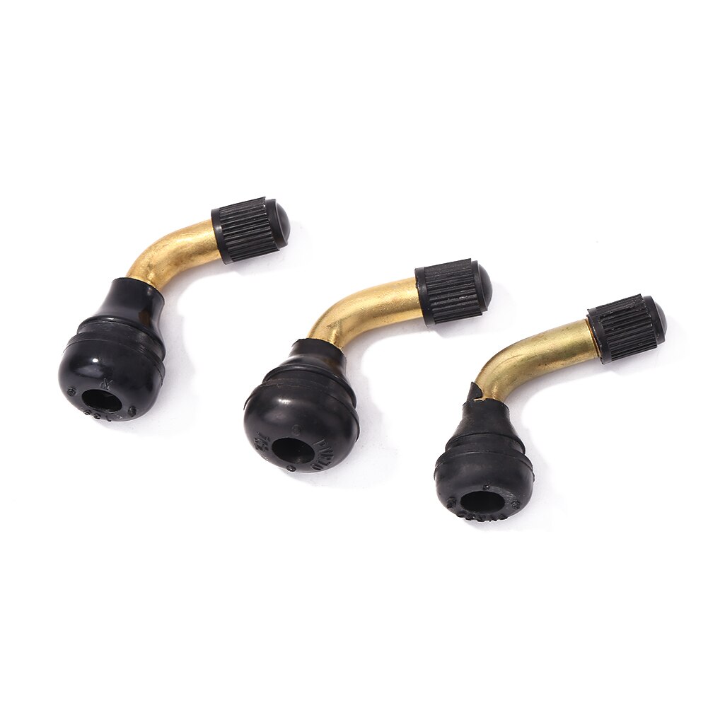 Motorcycle Scooter Tire Valve Stem 90 Degree Copper Motorbike Vacuum Tyre Valve Outdoor Personal Motorcycle Ornaments