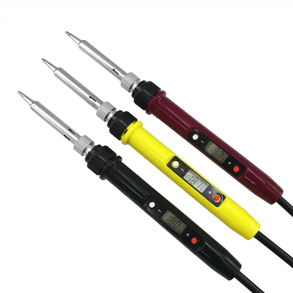 60W/80W Digital Electric soldering iron 220V110V temperature adjustable Welding Solder iron rework station soldering accessories