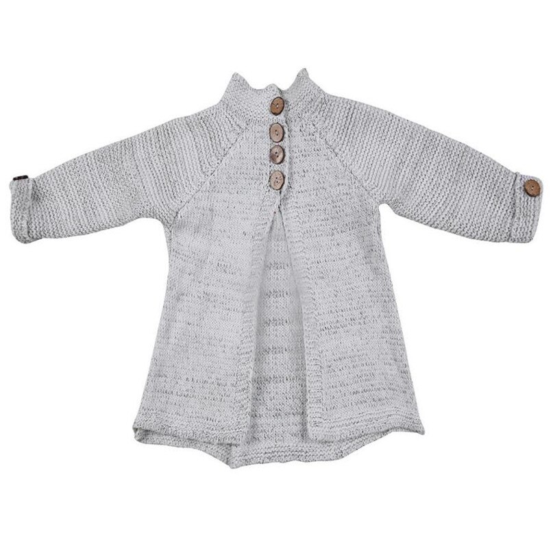 Baby Truien Peuter Kids Baby Meisjes Outfit Kleding Knop Gebreide Trui Vest Jas Tops Verzonden Jan 15th Hn