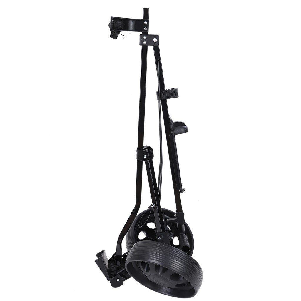 Golf 2-wheeled golf cart light folding bag trolley trolley supplies easy carry and fold Push Pull Golf Cart#0610g30