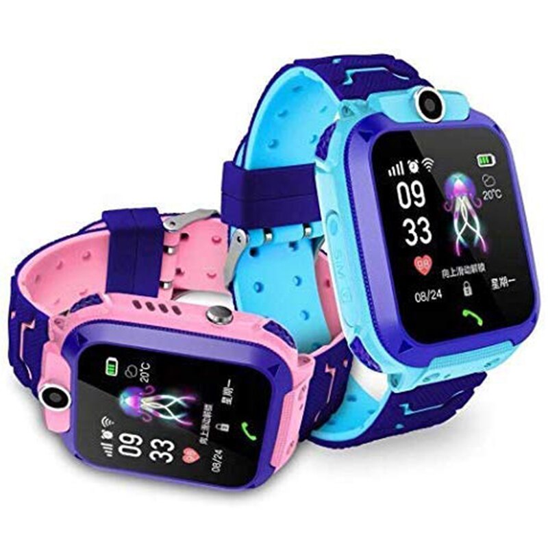 Children Smart Watches Deep Waterproof Q12 Smart Positioning Phone Watch