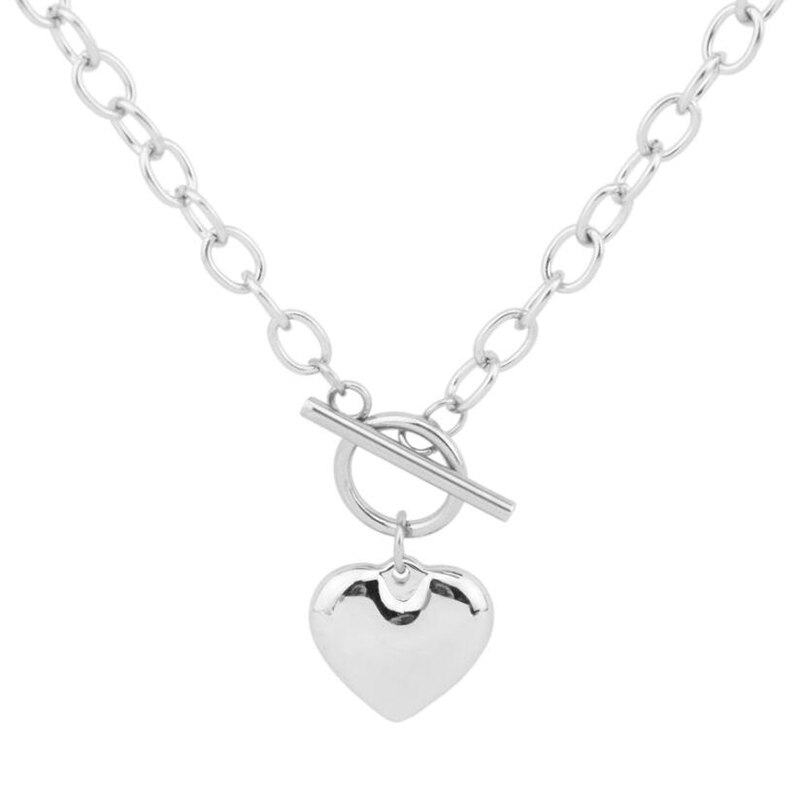 Romantic Heart Necklaces Women Pendant Necklaces Chokers Necklaces Party Charm jewelry