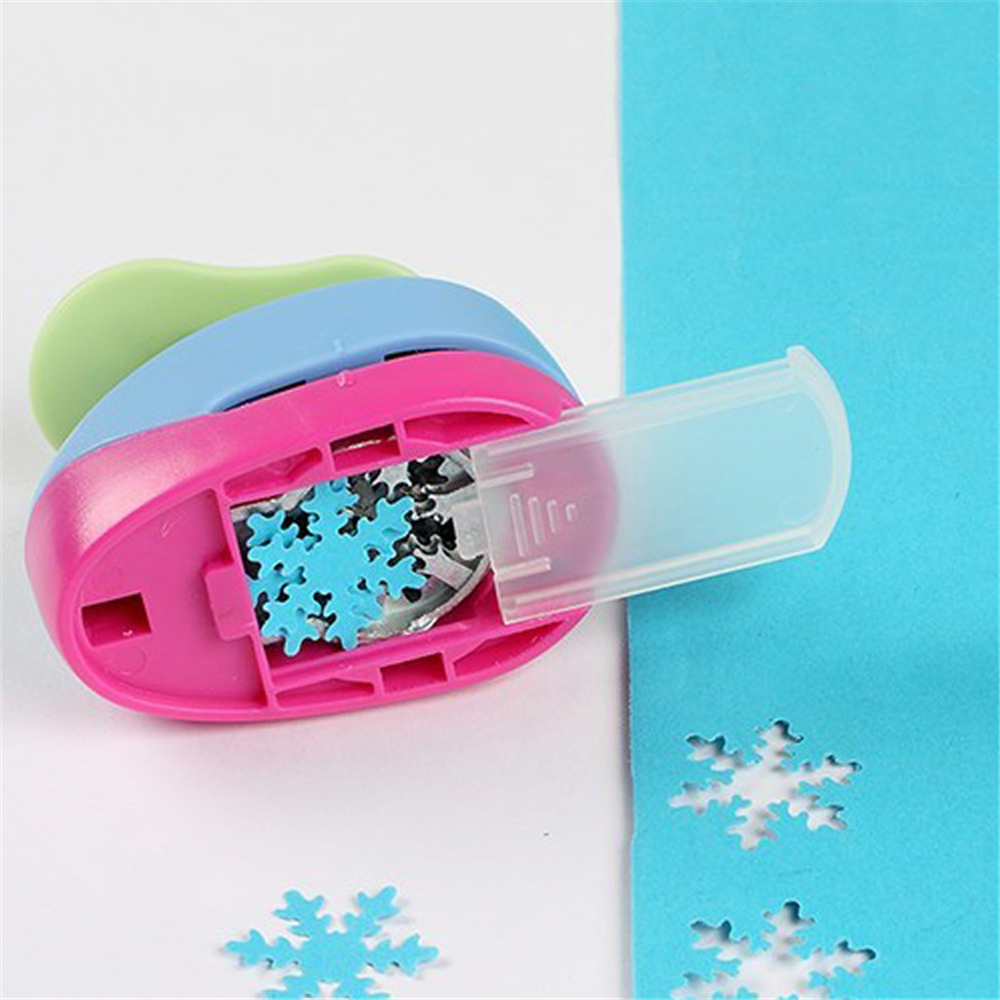 Mini Paper Craft Puncher Hole Punch Shaper For DIY Greeting Card 1Pc Random Color