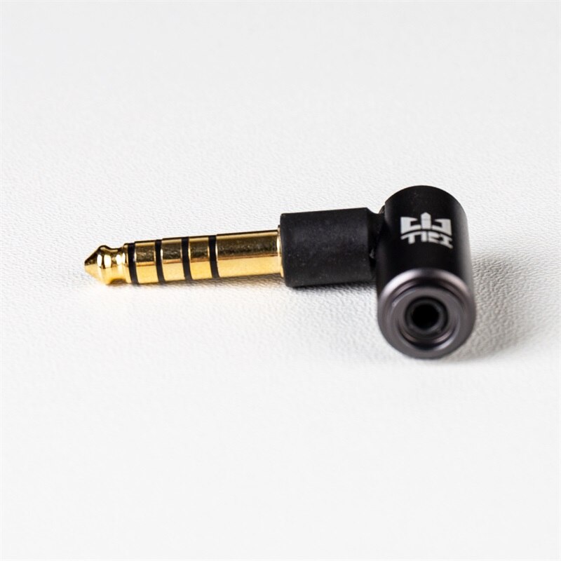 TRI Audio Adapter HIFI Earphone Earbuds Adapter OCC Copper Internal With Gold-plated Plug Balance and Stereo Headphone Connector: 4.4BA-2.5BA