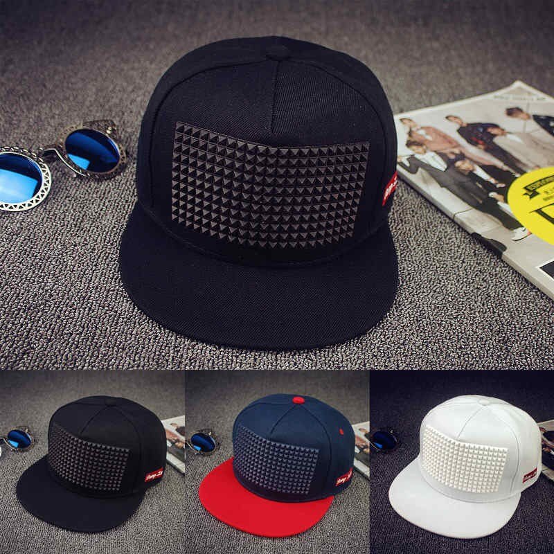5 kleuren plastic driehoekige baseballpet hiphoppet platte pet snapback pet hoeden voor mannen en vrouwen