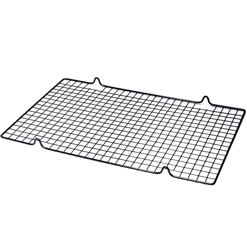 4 Packs Cooling Rack Baking Rack Diy Baking Tools Cake Cooling Rack Non-Stick Bread Cooling Rack Baking Cake Cold Frame Black No