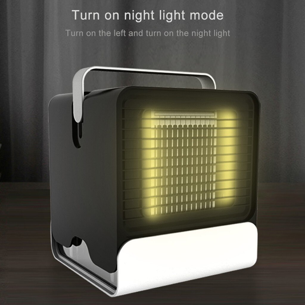 Portable Air Conditioner Fan Mini Air Cooler Multi-function Personal Space Evaporative Air Cooler Usb Desk Removable Fan
