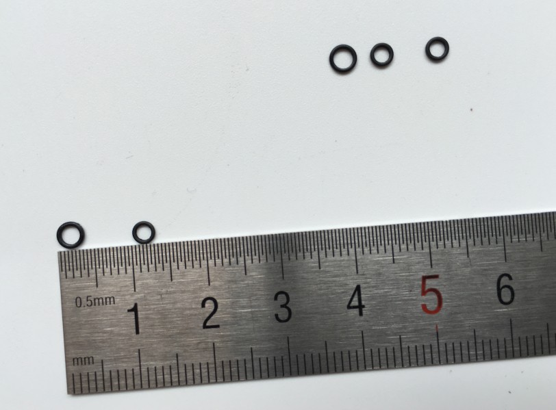 Rompin 100 stk karpe fiskerigge hurtig skift rund rig ringe fiskerigge o ringe 3.1mm & 3.7mm