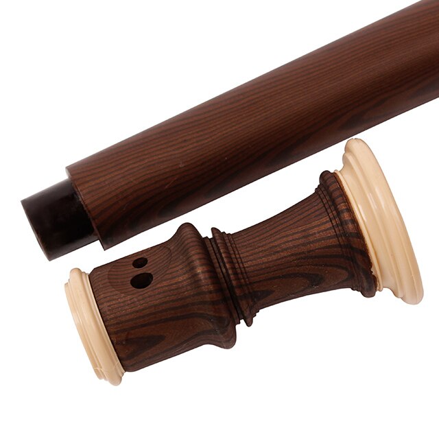 ABS Soprano Recorder Instrument 8 Hole Wood Painting
