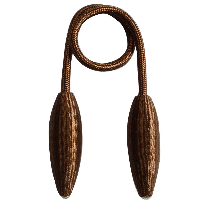 Sangles robustes pour rideaux, 1 pièce, sangles en peluche, matériel, Accessoires pour rideaux,: Deep coffee