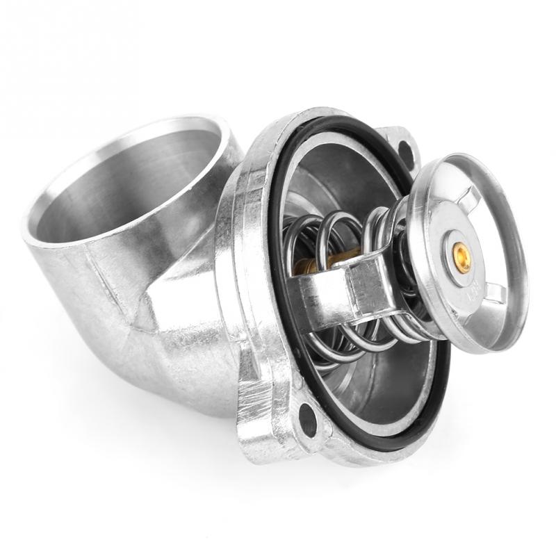Thermostat de refroidissement avec boîtier | Pour MERCEDES Vito W638 6012030075 MPV 638/2 1996 1997 1998 1999 2000 2001 2002 en aluminium