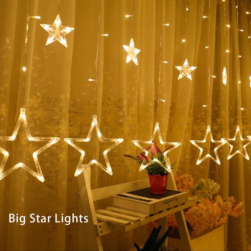 Eenhoorn Spelen Tent Voor Kinderen Opvouwbare Kinderen Tent Baby Speelgoed Voor Meisjes Kerst Speelhuis Wigwam Voor kinderen: Big star light