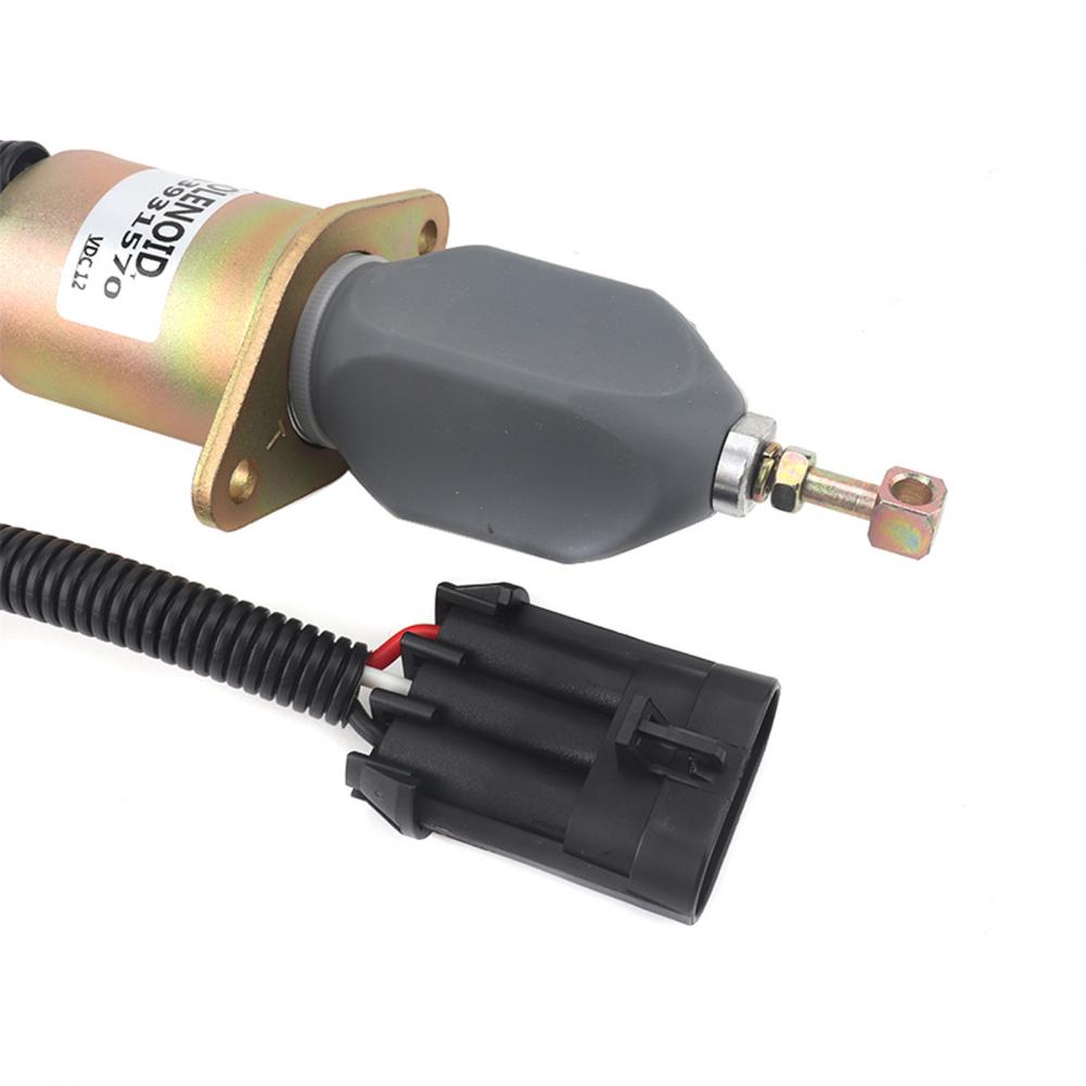 Fuel Shut Off Solenoid Durable Replacement Metal SA-4981-12 3931570 3800723 5016244AA Solenoid Valve Metal for Dodge Cummins