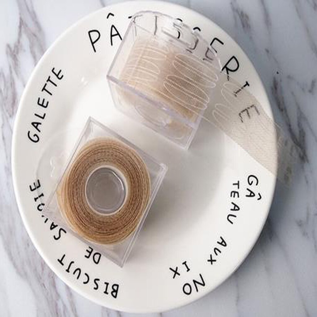 120 Pairs Kant Mesh Deksel Sticker Onzichtbare Natuurlijke Tape Stickers