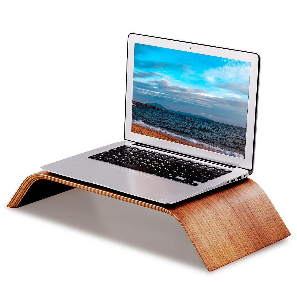 Support en bois Stable SAMDI, tout-en-un, pour moniteur d'ordinateur portable, Machine de remplacement à forte capacité de charge pour iMac