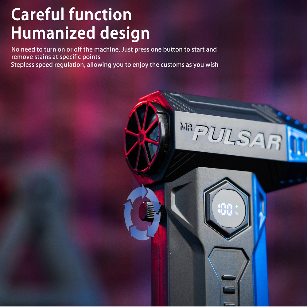 Xiaomi Turbo Jet ventilateur 990000 tr/min puissant ventilateur d'air moteur sans brosse vitesse du vent 75 m/s 10000 mAh brise forte ventilateur sous vide d'air