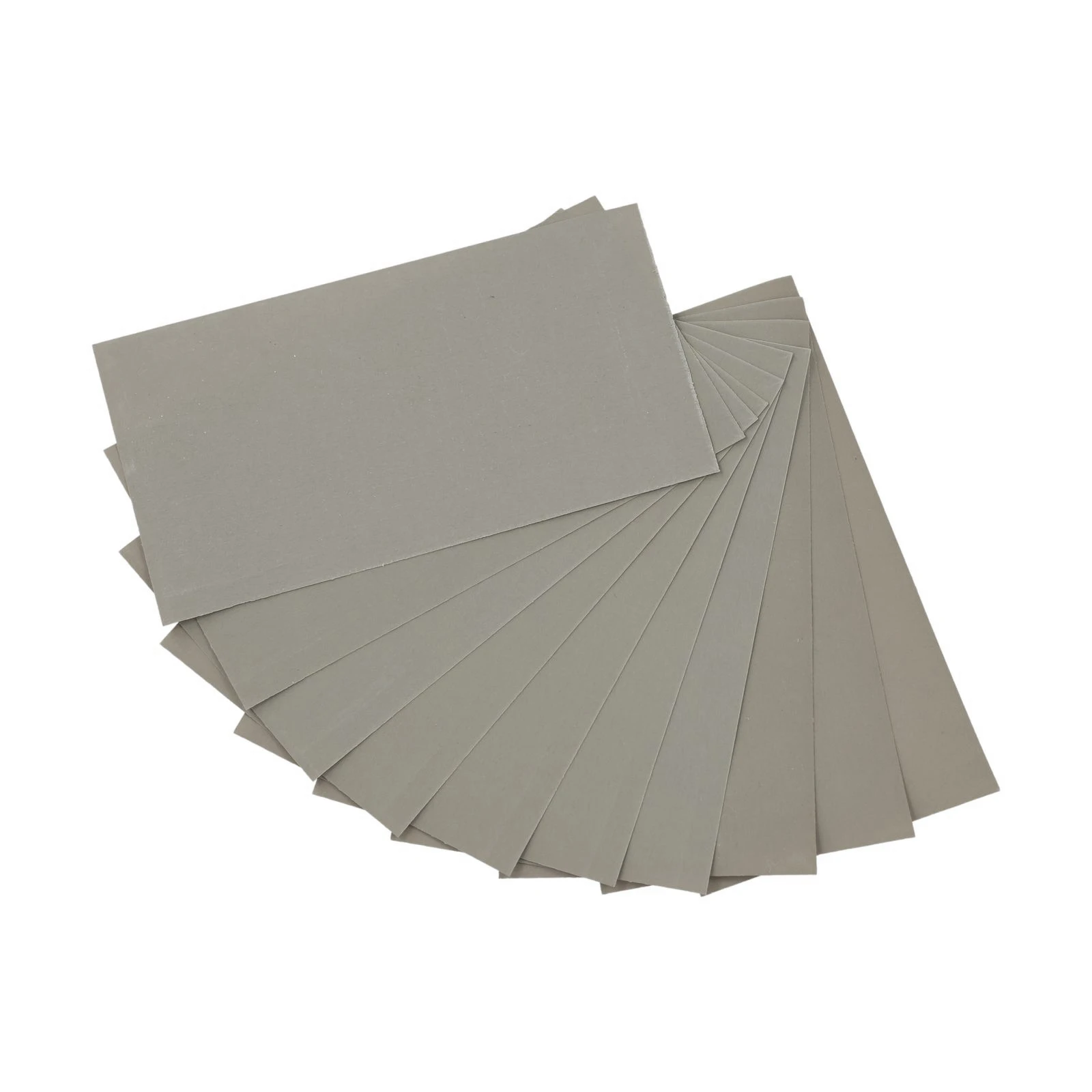 Papier de Verre à Grain 600/800/1000/1200/1500/2000/2500, 10 Pièces, Polissage du Métal, du Verre, de la Céramique, du Bois, Ponçage à l'Eau/Sec, Outils Convertible
