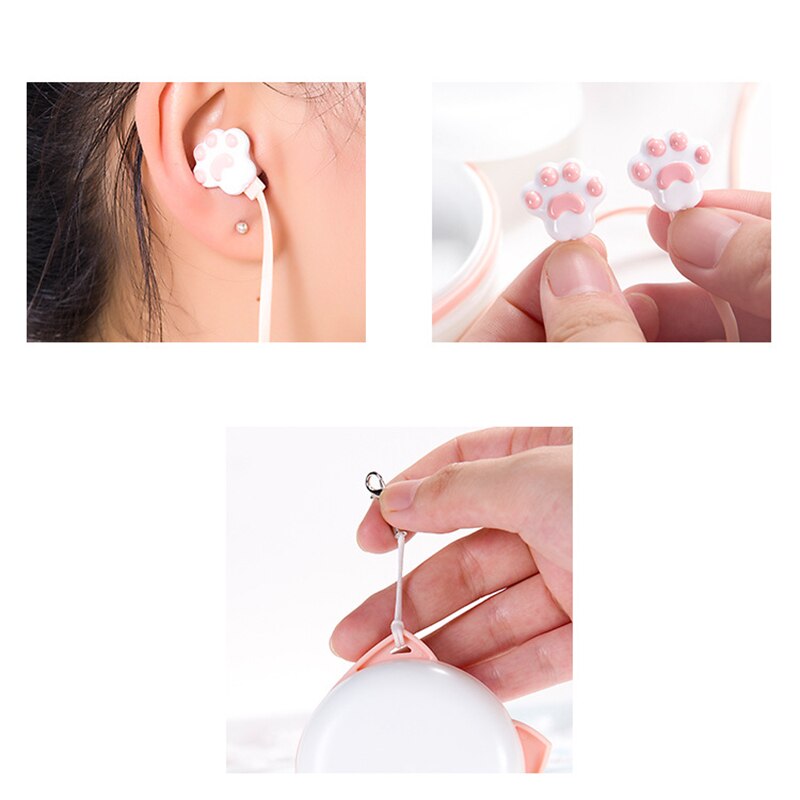 Kawaii mignon chat griffe filaire écouteurs pour fille anniversaire dans l'oreille écouteurs casque pour Xiaomi Huawei Oppo écouteur Fone TXTB1