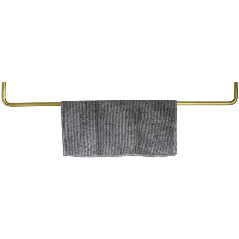 Brass Hanger Kitchen Shelf Bathroom Cabinet Side Furniture Hanger Towel Rail