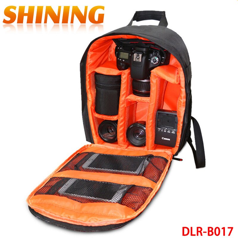 Patroon DSLR Camera Tas Rugzak Video Foto Tassen voor Camera d3200 d3100 d5200 d7100 Kleine Compact Camera Rugzak Tas