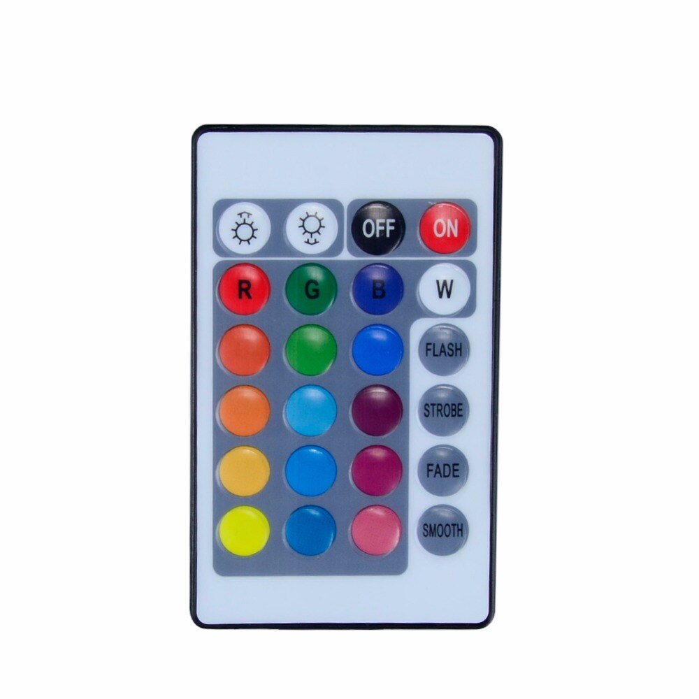 24 Key USB RGB LED Controller 5V IR Remote RGB LED Dimmer USB Interface 4 Pin Apply to 2835 5050 3528 RGB Strip Light