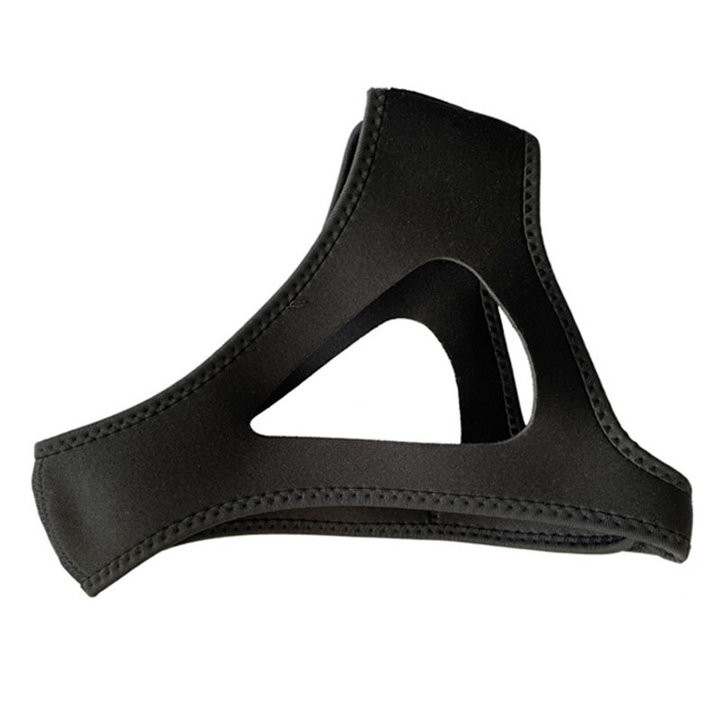 Correa antironquidos para la mandíbula, solución de soporte para dejar de dormir, ronquidos, correas de soporte para la barbilla, herramientas de cuidado nocturno, belleza para estiramiento facial, novedad de: Black C