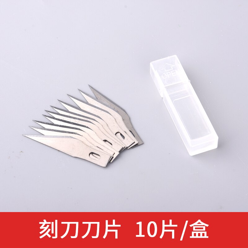 Haken messer Acryl schneiden werkzeug messer plexiglas Cutter ABS Bord Cutter organische bord DIY Modell messer Werkzeug: 6 (blades for nein.4)