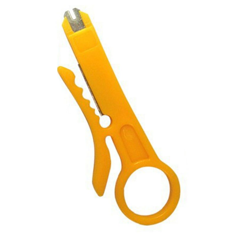 2Pcs Network Strip CAT5 CAT5e CAT6 Data Cable Wire Punch Down Cutter Stripper Tool