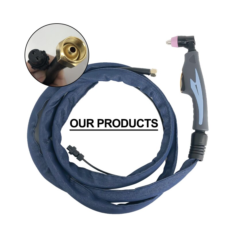 Air Plasma Cutter Cutting Torch AG60/SG55 Cable Length 10/16/23 Feet For CNC Plasma Cutting equipment Cut50 Cut60 Arc Torch