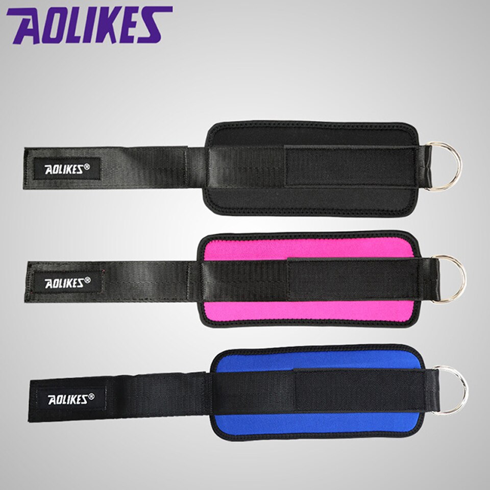 AOLIKES 1PCS Ankle Support Protection Sport Speed Agility Training Strength Leg Resistance Bands for Karate Taekwondo Football