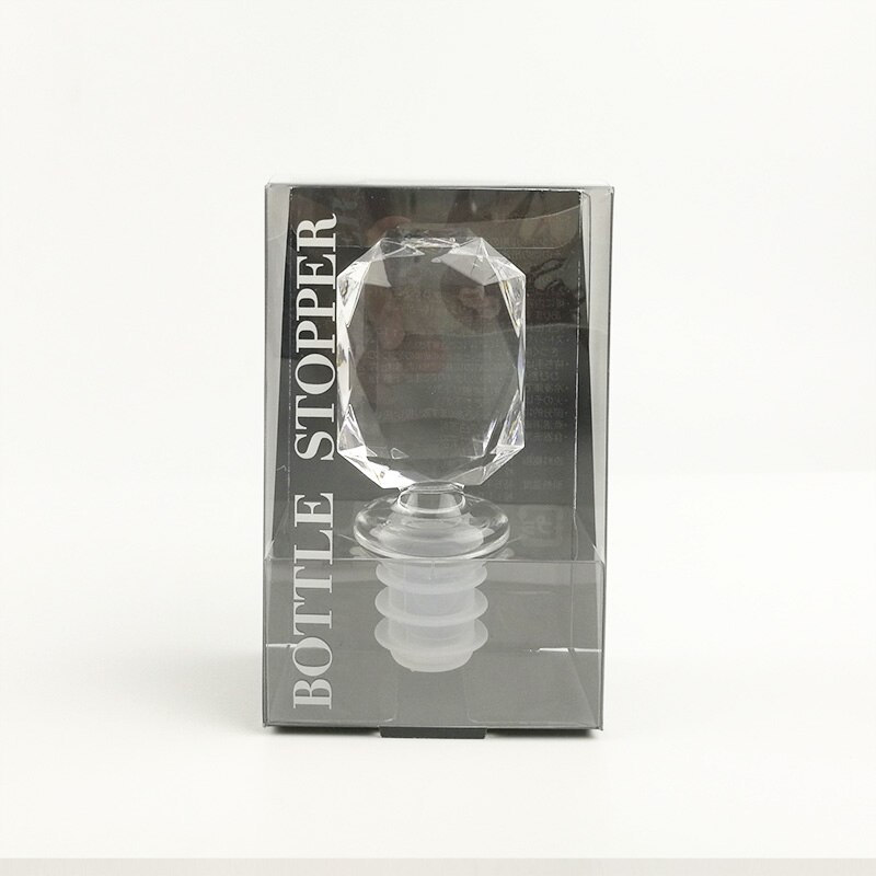 wine stopper Animal Wine Bottle Stopper Champagne Cute silicone wine beer hat Cat Dog Seal Cover Lid bar tool: white diamond
