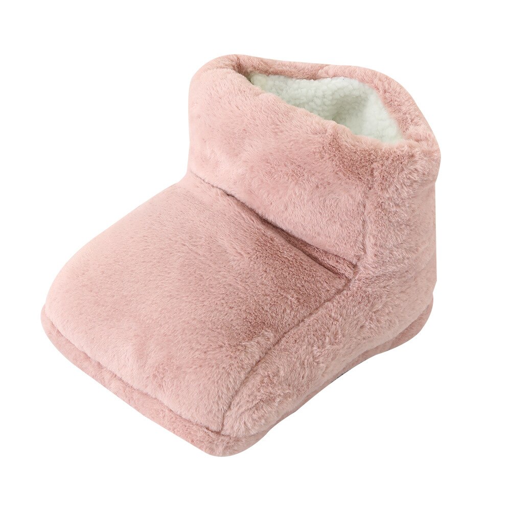 USB Elektrische Fuß Heizung Winter Heimat Schlafzimmer Sicherheit Anfang Wärmer Fuß Abdeckung Temperatur Kontrolle Winter Erwärmung Produkte Heizung: Rosa