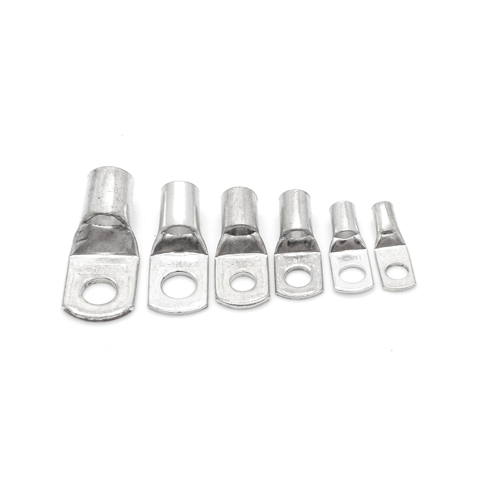 20 stk  sc6-5/6 m4/m5/m6/m8 bolthul fortinnet kobberkabelsko batteriterminaler 4 mm 2 6 mm 2 10/16/25 mm 2 35/50 mm 2 4mm 5mm 6mm 8mm