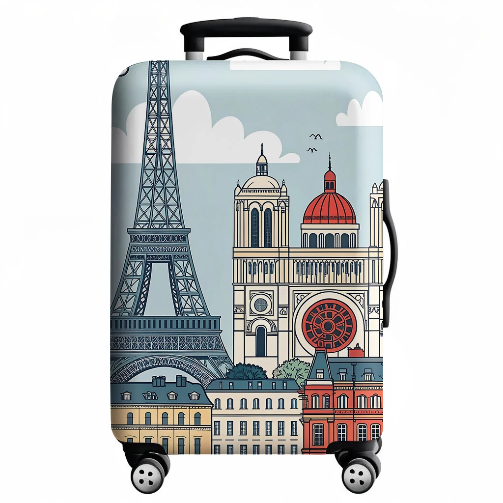 Wear Resistant Dust Covers Durable Travel Case Covers Travel Luggage Cover Luggage Compartment Protective Cover for18-32 Inch