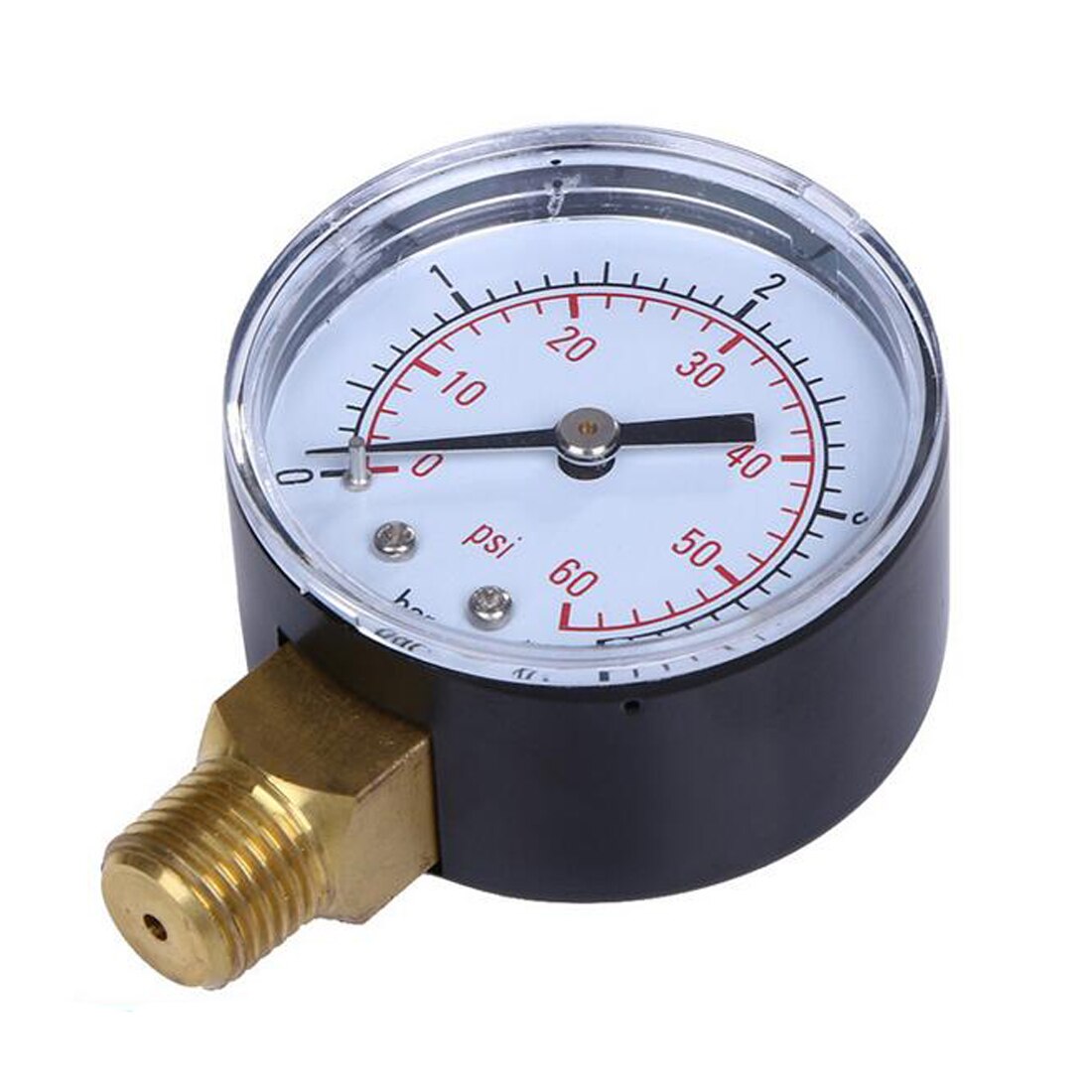 Utility Manometer 60PSI Side Mount 1/4 "Inch Pijp Draad Zwembad Spa Filter Water Lucht Olie Vacuüm Droog