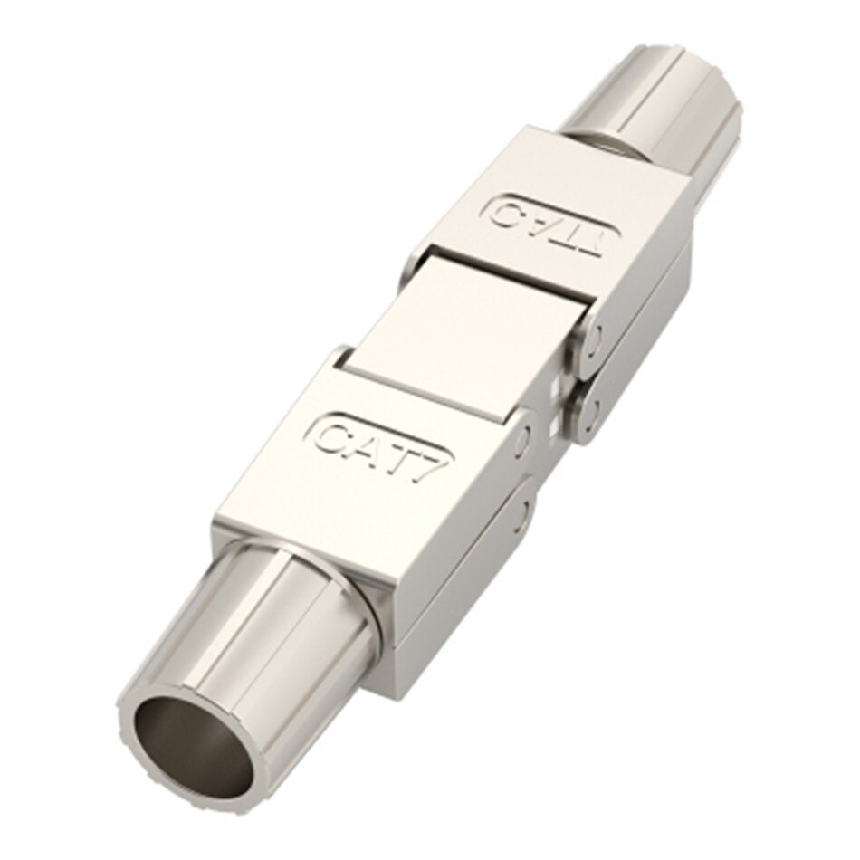 RJ45 10Gbps Cat7 Networking Cable Extender Adapter Ethernet Cable Junction Adapters Connection Lan Cable Extension Connector