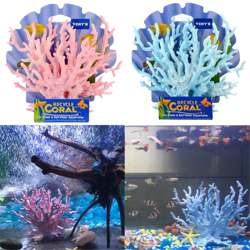 Kunstmatige Hars Aquatic Coral Aquarium Decoratie Aquarium Ornament Onderwater Onderzeeër Koraal Decoratie