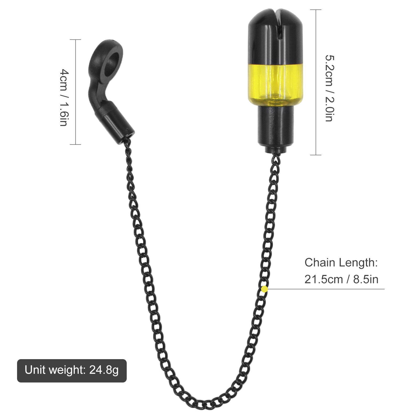 JY-SW-8 Vissen Swinger Keten Alert Swinger Bite Alarm Hanger Swinger Visgerei Vissen Alarm Kit Vis Gereedschap Accessoires