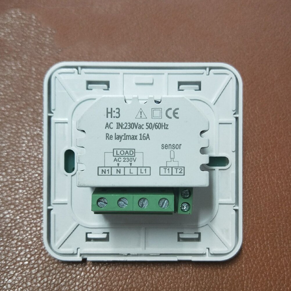 Programmable Digital Thermoregulator Touch Screen Room Thermostat For Warm Floor Electric Heating System Temperature Controller