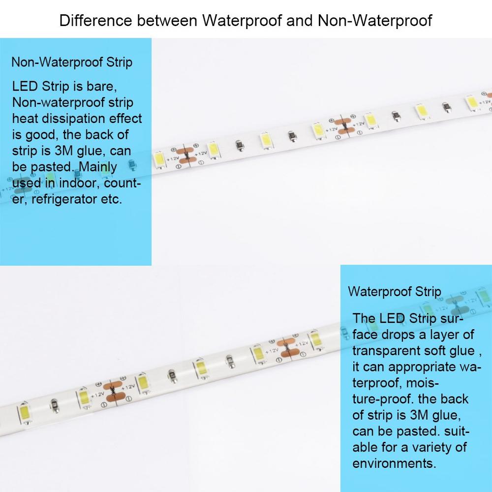5M 300Leds nonwaterproof RGB Led Strip Light 3528 5050 DC12V 60Leds/M Fiexble Light Led Ribbon Tape Home Decoration Lamp