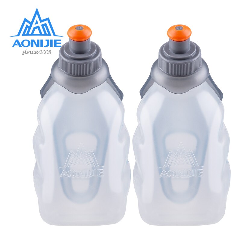 AONIJIE draussen Sport Flasche Weichen Wasser Tasche Wasser Tasse Marathon- Radfahren Körper-Gebäude Bergsteigen 170/250 ML Wasser Flasche