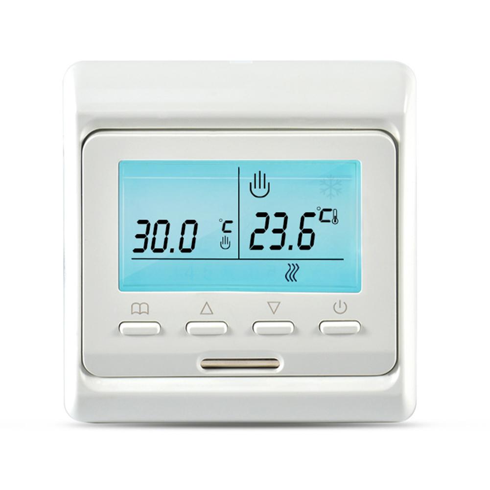 220v digital ledet smart termostat programmerbar elektrisk digital gulvvarme temperaturregulator til hjemmet