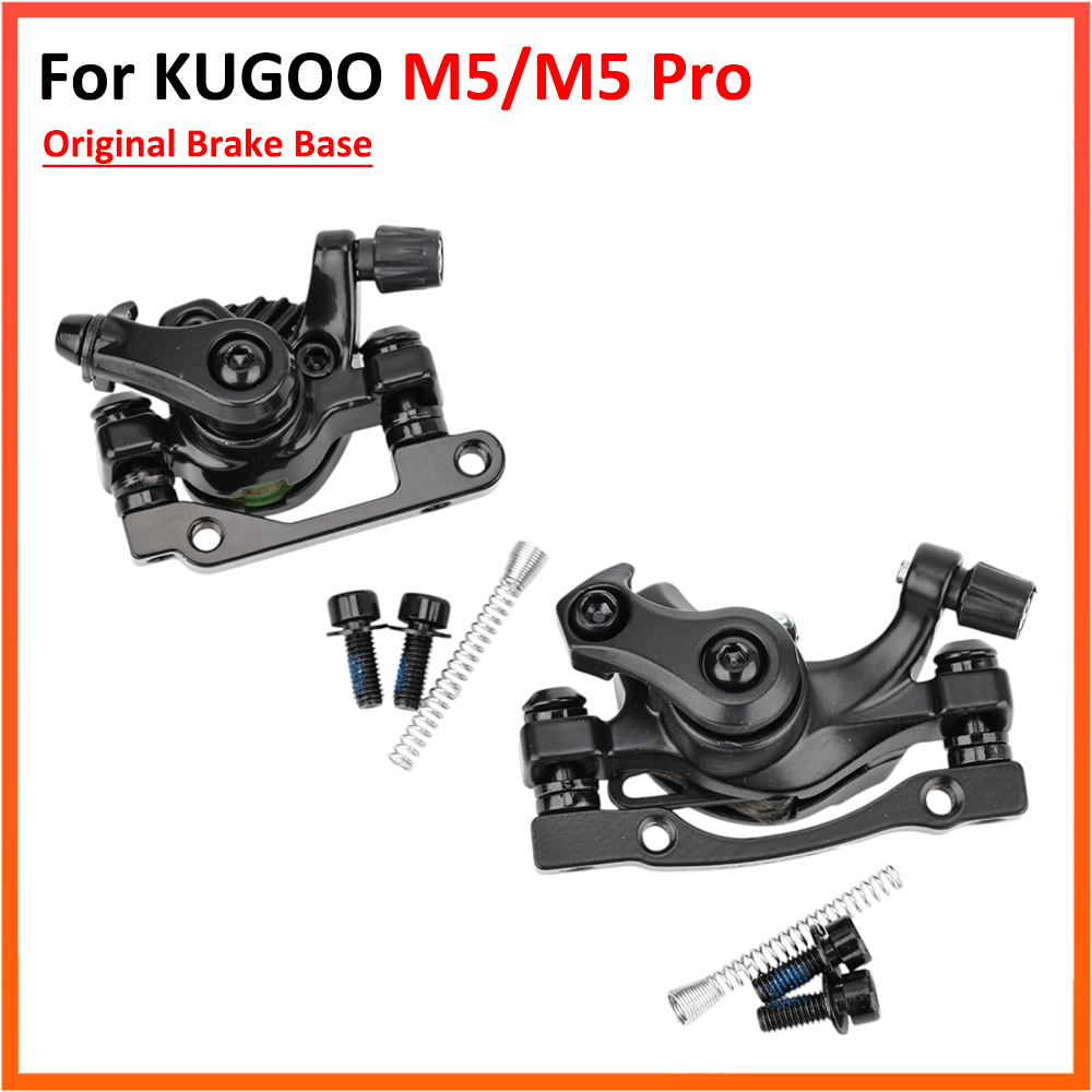 Original Front Rear Brake for KUGOO Kirin M5 / M5 Pro Electric Scooter Mechanical Disc Brake Caliper Replaceable Parts