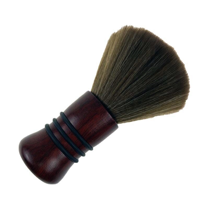Haar Vegen Borstel, Kappers Nek Borstel, Kapsalon Gereedschap, Afstoffen Hout Zachte Borstel, Borstel