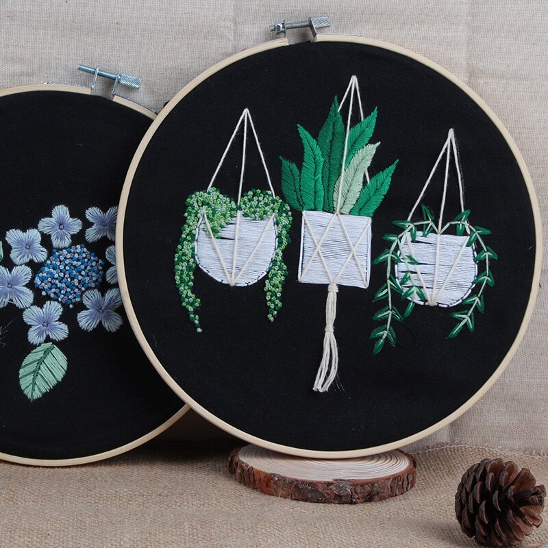 Cirkel broderisæt, broderisæt, håndarbejde broderi, korssting sæt, broderi til begyndere, diy kunst sy håndværk: 764603