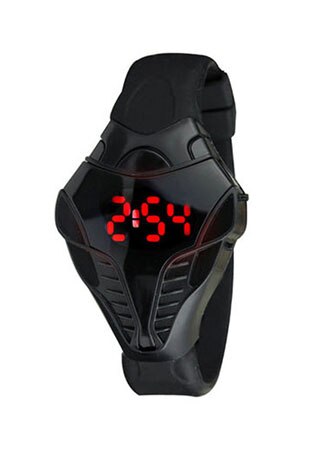 kobra sport zegarek czarny kolor męnarty doprowadziło cyfrowy zegarek kobra trójkąt Wybierz silikonowe sportowe zegarki elektroniczne