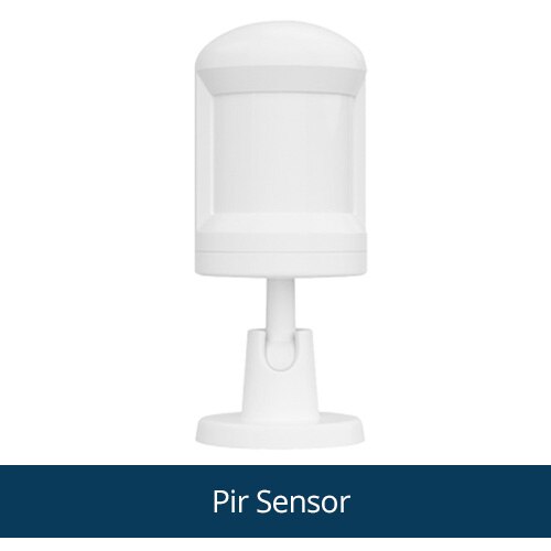 Zemismart Homekit Sensor Kit Tuya Zigbee Hub ZMHK-01 Smart Control PIR Sensor Door Window Sensor Temperature Humidity Sensor: PIR Sensor