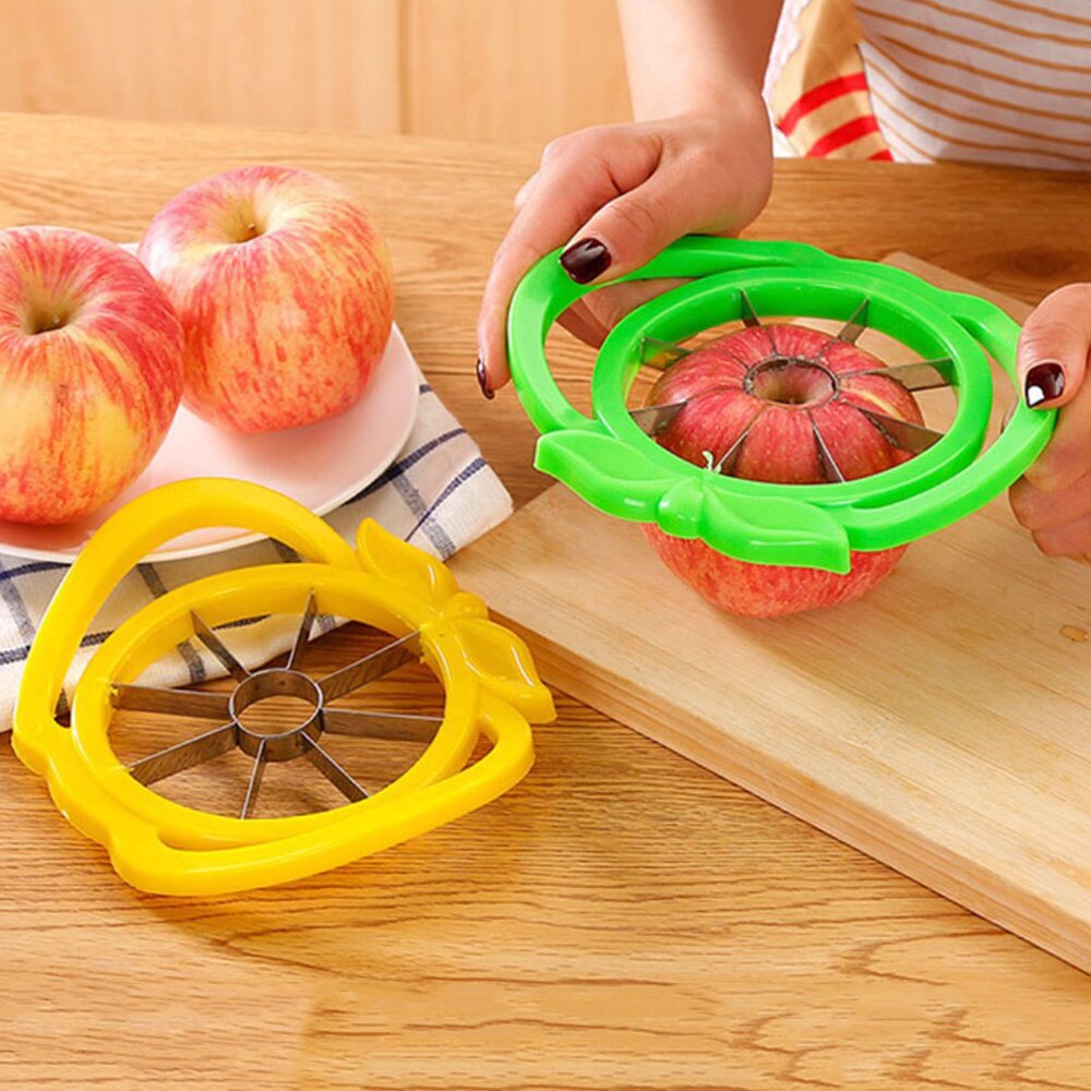 Keuken Assist Fruit Slicer Cutter Peer Fruit Divider Tool Comfort Handvat Voor Keuken Fruit Dunschiller