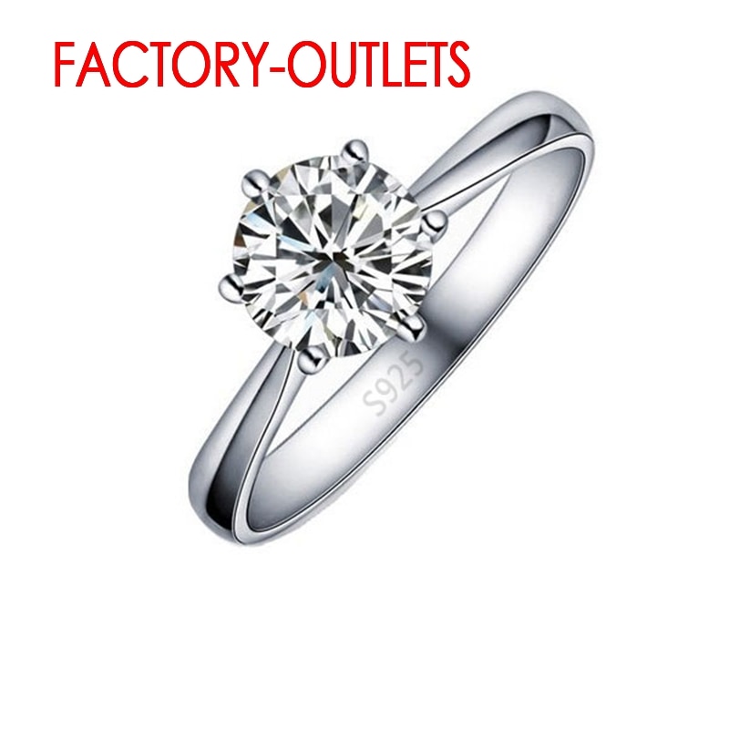 Jewelry 925 Sterling Silver Romantic Bridal Set Cubic Zirconia Prong Setting Women Girls Engagement Anniversary